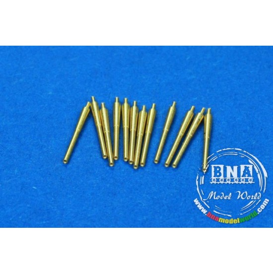 1/350 15cm German Naval Gun Barrels x12pcs for Bismarck,Schanhrost