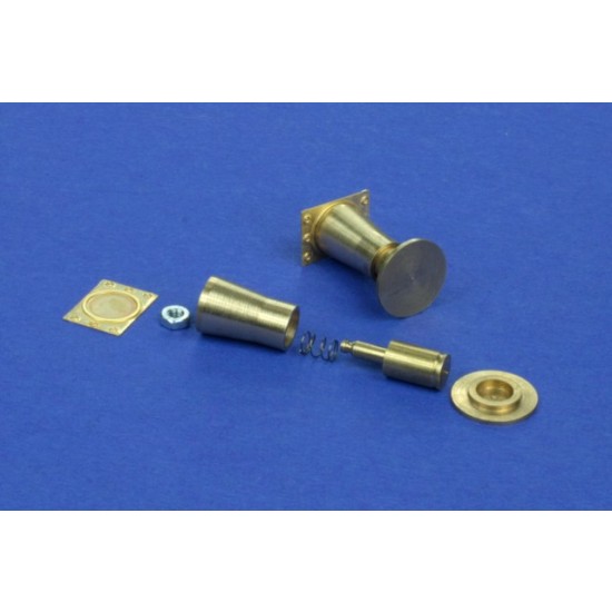 1/35 Railroad Flat Buffers 2pcs Vol.1