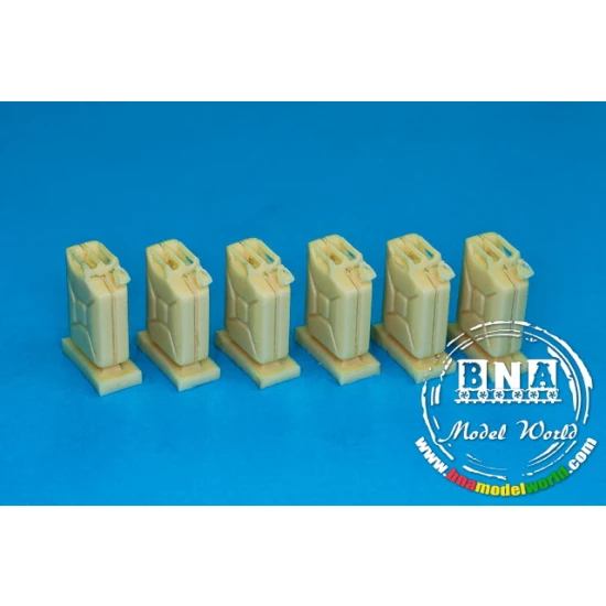1/35 German 20L Tanks/Jerry Cans x6pcs