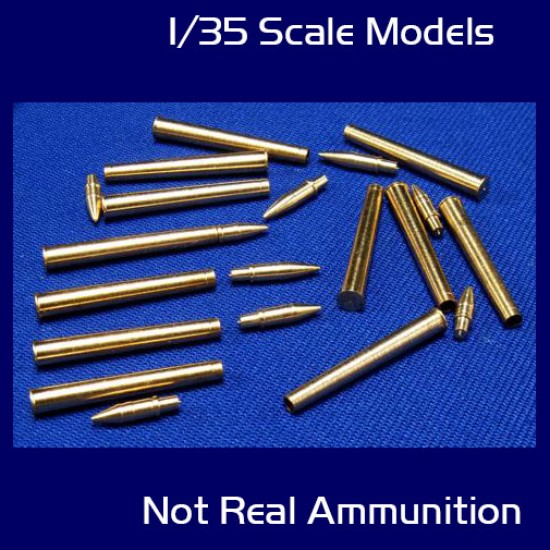 1/35 Ammunition - German 7.5cm Pak 40 Ammo