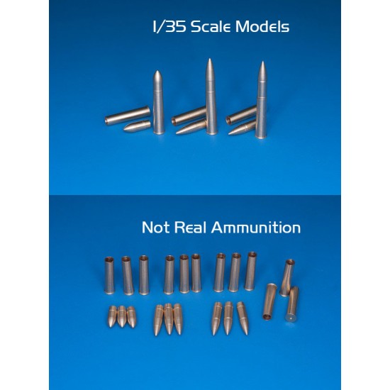 1/35 Ammunition - Ammo for 75mm M2/M3 & OQF Mk V Ammo