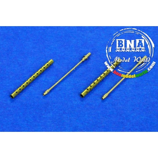 1/48 0.5" M2 Browning Machine Gun Barrels (2pcs)