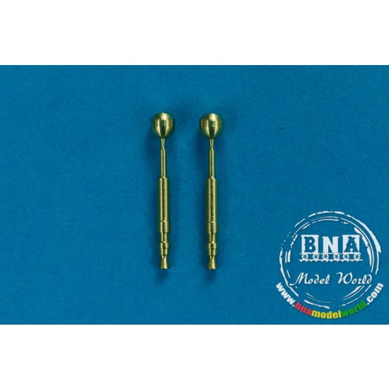 1/48 Barrel Endings for 7/92mm German MG 17