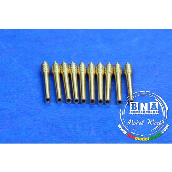 1/700 356mm (14")/45 Gun Barrels x10pcs for ISE Class