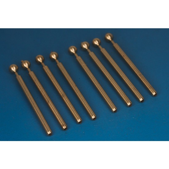 1/72 0.5" (12.7mm) Browning MG Barrels for P-47 Thunderbolt (8pcs)