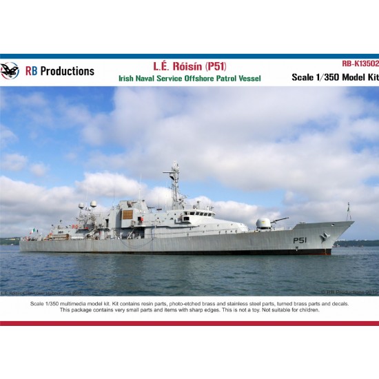 1/350 Multimedia kit - L.E. Roisin (P51) Irish Naval Service OPV