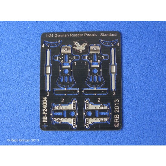 1/24 German Luftwaffe Rudder Pedals