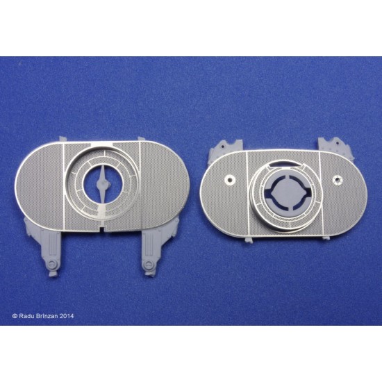 1/24 Hawker Typhoon Radiators Complete set  for Airfix kit