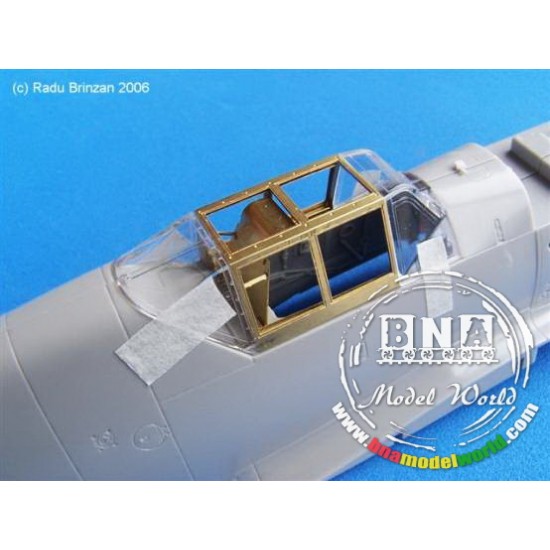 1/32 Messerschmitt Bf-109G Detailed Canopy