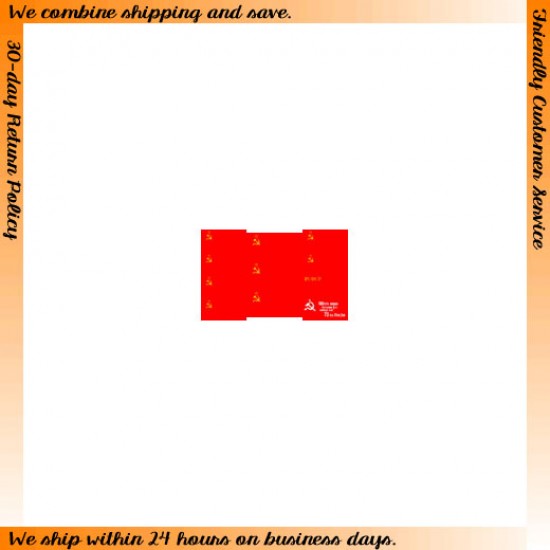 1/35 (54mm) Russian War Flags on Real Cotton