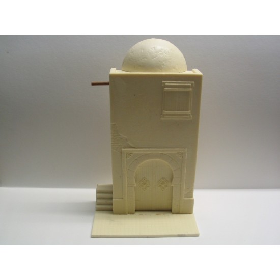 1/35 North African House front (Length:13.5cm, Width:8.8cm, Height:19.2cm)