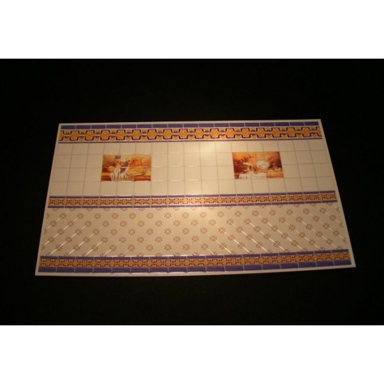 1/35 3D Wall Tiles - Design Type B (10cm x 15cm)