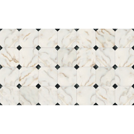 1/35 (54mm) Marble Floor Tiles - Design Type B (10cm x 20cm)