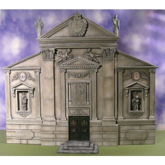 Scale Model Renaissance Building 1/35 Late Renaissance Church Facade (17 resin pcs & 2 decals) Reality ...