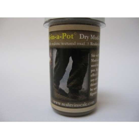 Dry Mud - Light Brown (Highly realistic textured mud) 20ml