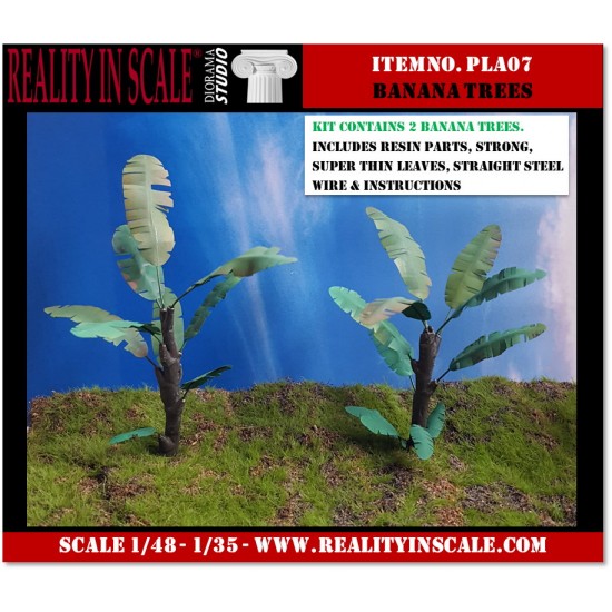 1/48 - 1/35 Banana Trees (2pcs)
