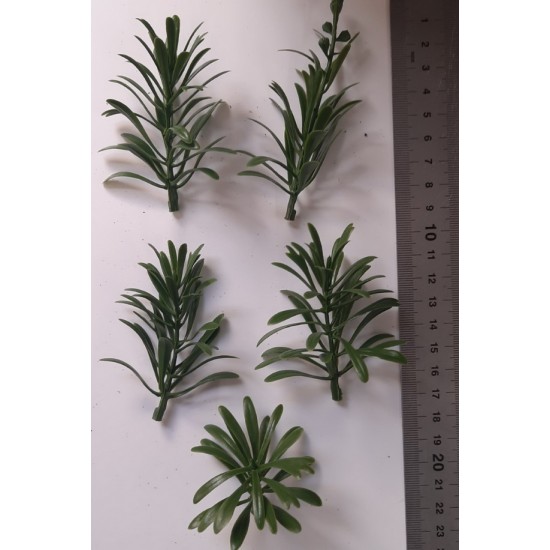 1/35 - 1/16 Plastic Plants - Large Jungle Plant #1 (5pcs)