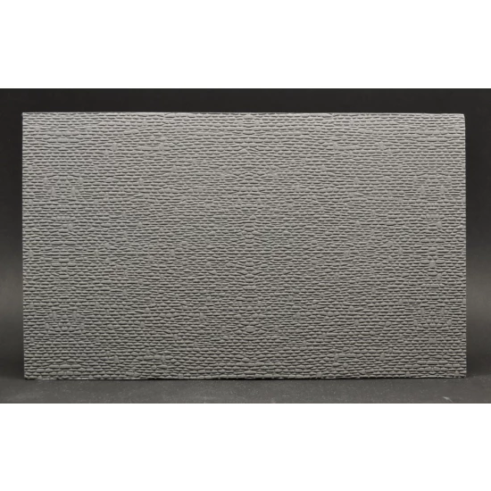 Wall Section - Random Natural Stone, Foam (30 x 18cm) for 1/48,1/35,1/32 Scales