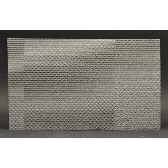 Wall Section - Rough Regular Cut Stone, Foam (30 x 18cm) for 1/48,1/35,1/32 Scales