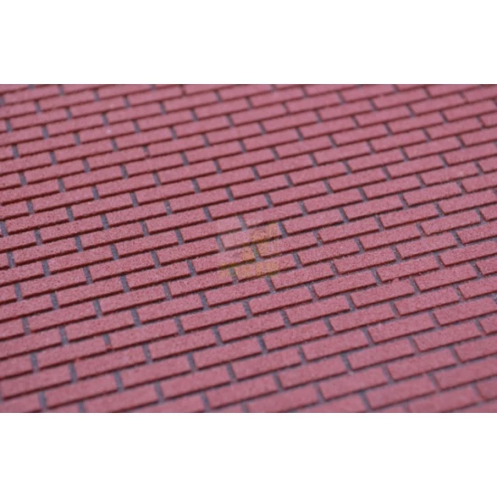 Real Stone Brick Wall Section - Flemish Bond (14 x 40cm)