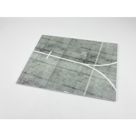 1/72 Modern NATO Airfield Type 3 Diorama Base with 3D Effect (300x230mm)