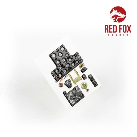 1/32 Curtiss Hawk 81-A2 Instrument Panel for Great Wall Hobby kit