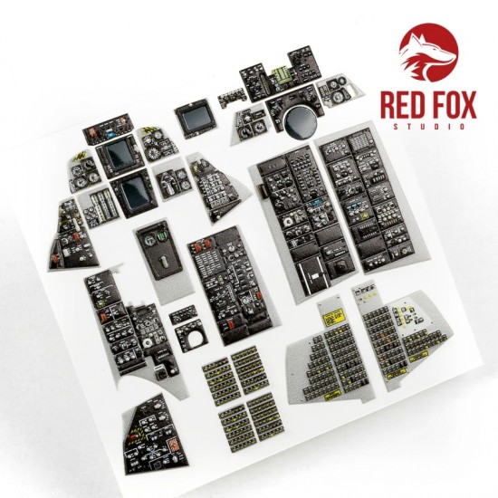 1/32 Grumman F-14A Tomcat Instrument Panel for Trumpeter kit