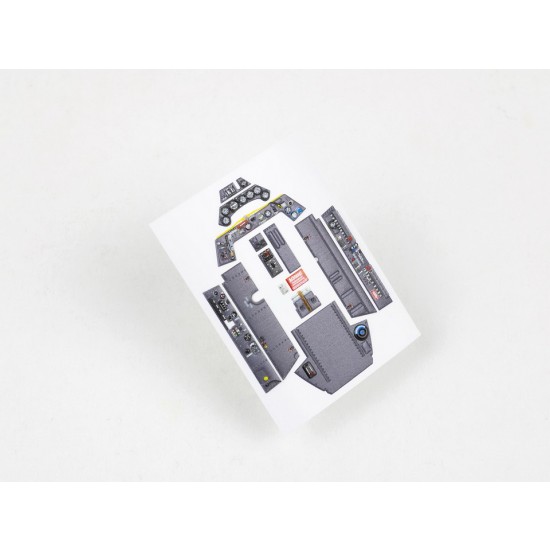 1/32 Focke Wulf Fw 190A-8 Updated version Instrument Panels for Revell kit