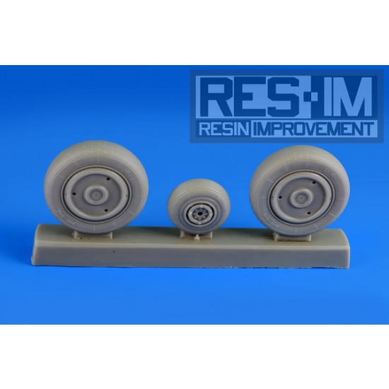1/32 Mikoyan-Gurevich MiG-21 Late Wheel Set