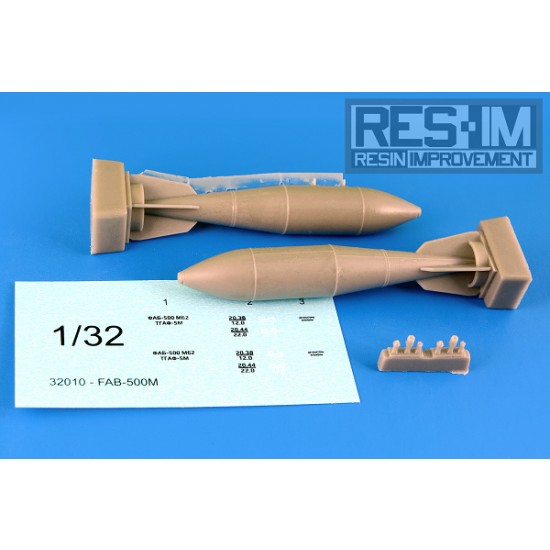 1/32 FAB-500M-62 Bombs (2pcs)