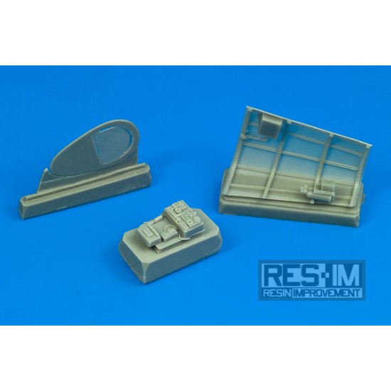 1/48 Messerschmitt Bf-109G Radio Equipment for Hasegawa kit