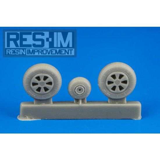 1/72 Mikoyan-Gurevich MiG-21 Wheel Set