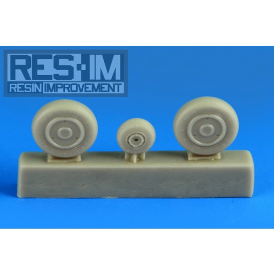 1/72 Mikoyan-Gurevich MiG-21 (Late) Wheel Set