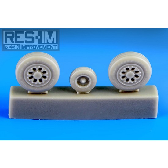1/72 McDonnell Douglas F-15A/B/C/D Wheel Set