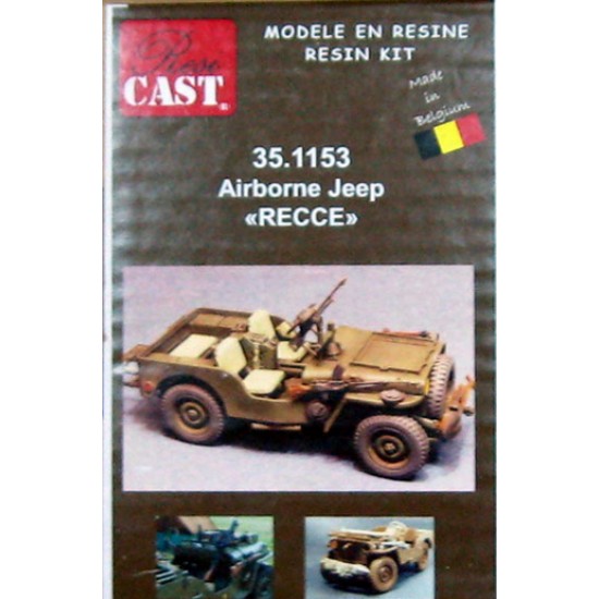 1/35 UK Airborne Jeep Reconnaissance Conversion Set for Tamiya kit