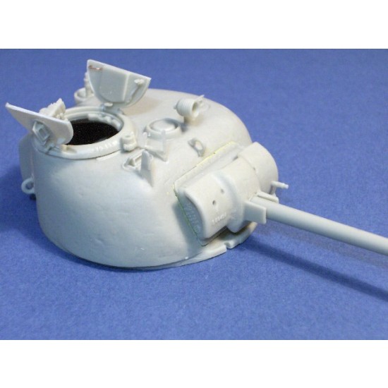 1/35 Sherman 75mm Turret ''Intermediate'' Extra Thick Cast Armour Side (Resin + Breech)