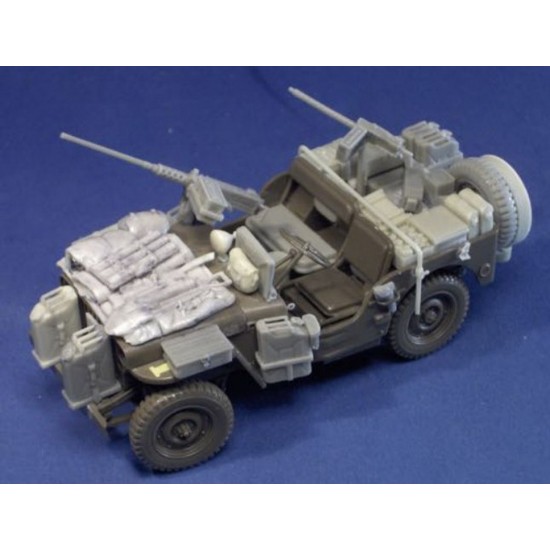 1/35 Italian Popski's Private Army Jeep Conversion kit for Tamiya kits 