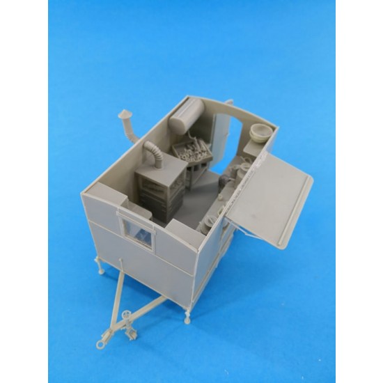 1/35 WWII NAFFI/YMCA Caravan Interior Detail Set for 351285