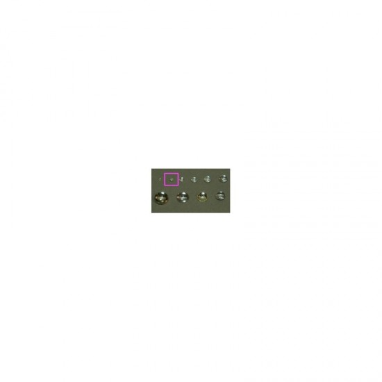 1.5mm Silver Lenses (12pcs)