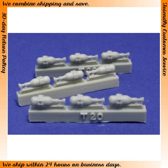 1/35 UK Late Pattern Fire Extinguishers (12 Late Pattern UK Fire Extinguishers)