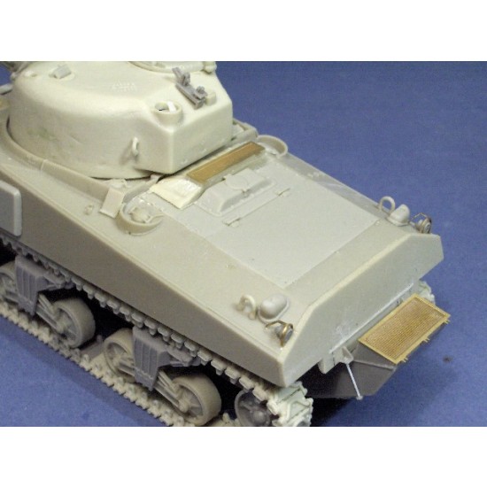 1/35 M4A4 Sherman Deep Wading Lower Section Only (for Tasca, Resicast and Dragon)