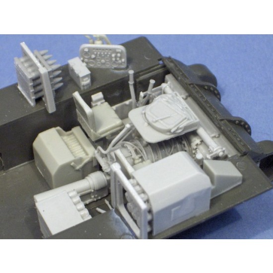 1/35 Basic Interior Conversion set for M4 Sherman kit (for Driver Position)