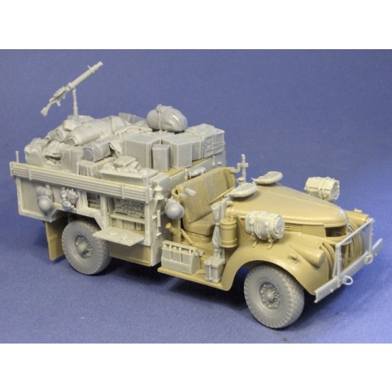 1/35 LRDG Chevrolet Radio Update, Wheels & Stowage set