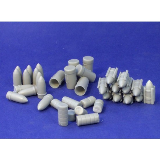 1/35 8inch Heavy Gun Ammunition set (Resin)