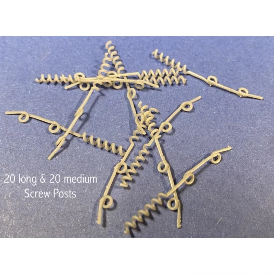 1/35 WWI Screw Posts for Wire Entanglements (2x 20)