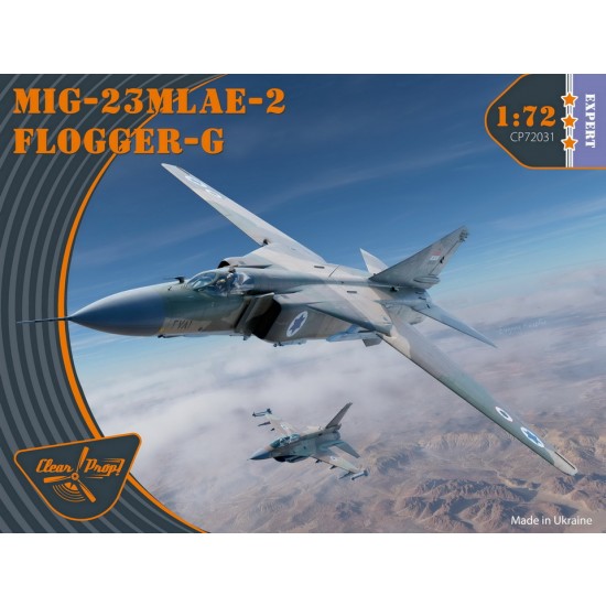1/72 Mikoyan-Gurevich MiG-23MLAE-2 Flogger-G [EXPERT KIT]