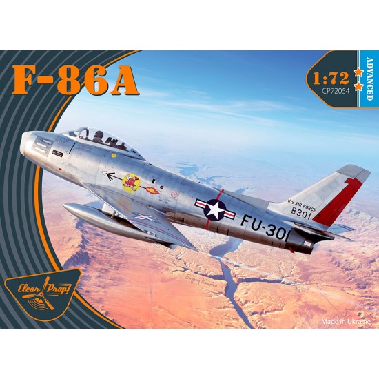 1/72 F-86A Sabre Sabrejet Fighter