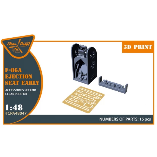 1/48 F-86A Ejection Seat Early for Clear Prop kits