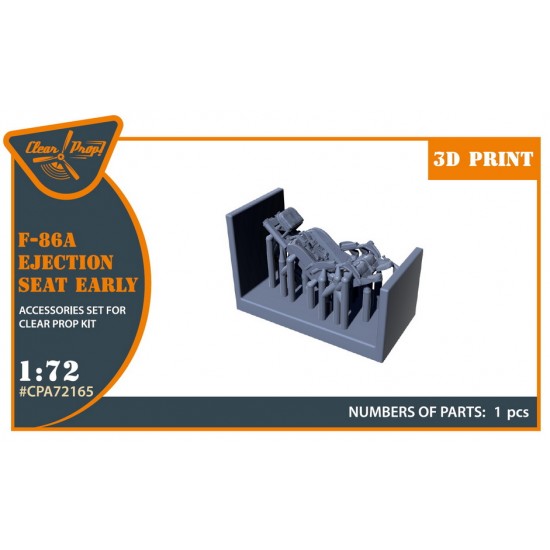1/72 F-86A Ejection Seat Early for Clear Prop kits