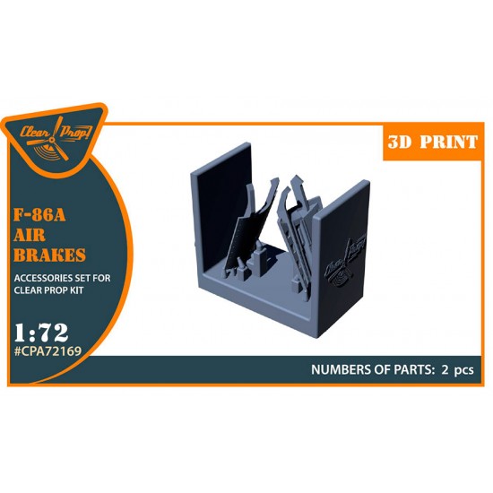 1/72 F-86A Air Brakes for Clear Prop kits